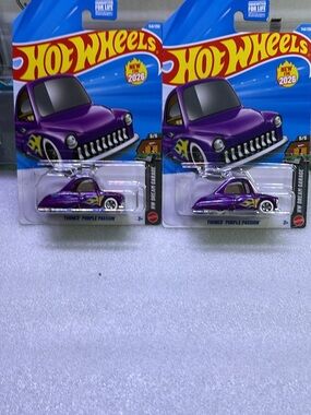 Hot wheels Purple Passion Tooned Die-Cast Toy Car - Purple